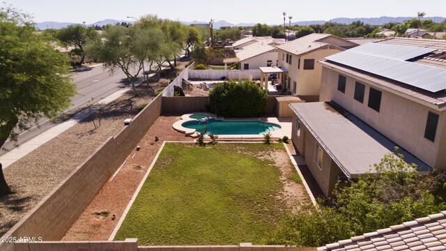 2109 W Wildhorse Dr, Chandler, AZ 85286 - aerial view of mountains