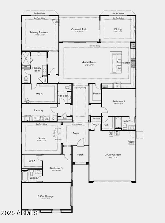 20713 W San Miguel Ave, Buckeye, AZ 85396 - floor plan