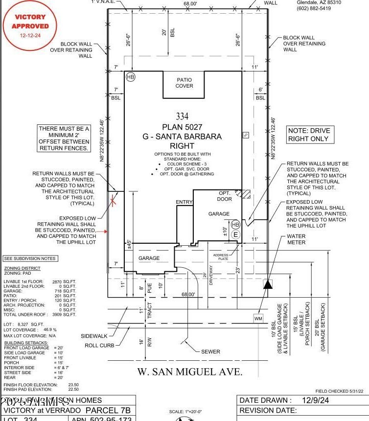 20713 W San Miguel Ave, Buckeye, AZ 85396 - view of layout