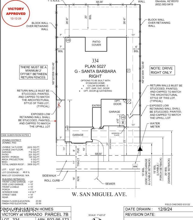 20713 W San Miguel Ave, Buckeye, AZ 85396 - view of layout