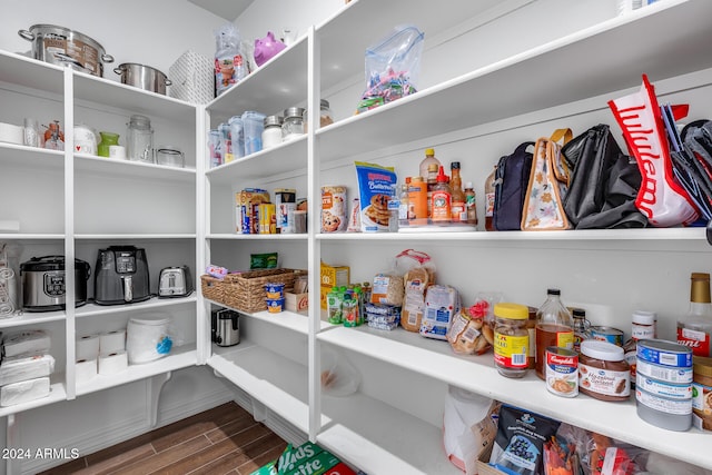 view of pantry