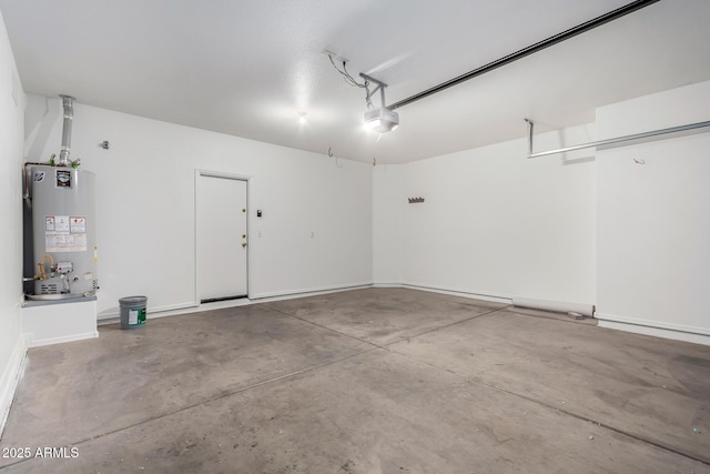 2652 E Riviera Dr, Chandler, AZ 85249 - garage featuring gas water heater and a garage door opener