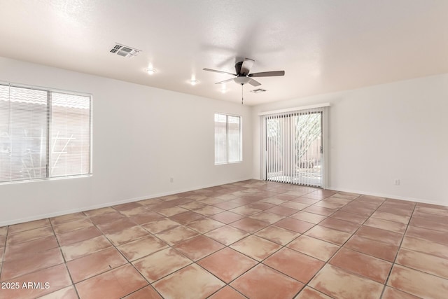 5439 W Sands Rd, Glendale, AZ 85301 - empty room featuring ceiling fan and light tile patterned floors