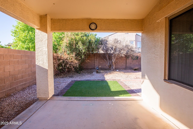 4386 E Mine Shaft Rd, San Tan Valley, AZ 85143 - view of yard featuring a fenced backyard and a patio area