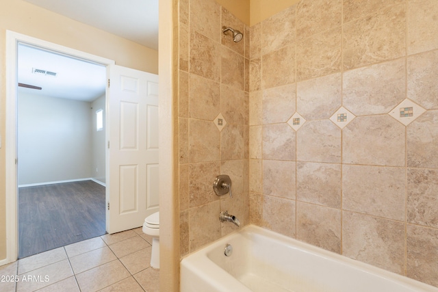 16021 N 30th St Unit 122, Phoenix, AZ 85032 - full bathroom featuring toilet, bathtub / shower combination, and tile patterned flooring