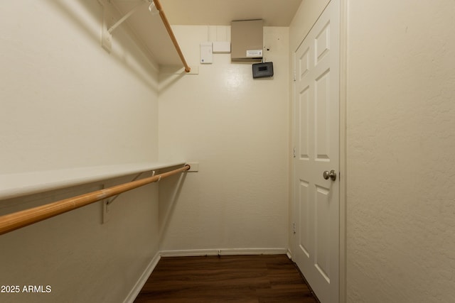 16021 N 30th St Unit 122, Phoenix, AZ 85032 - spacious closet featuring dark wood-type flooring