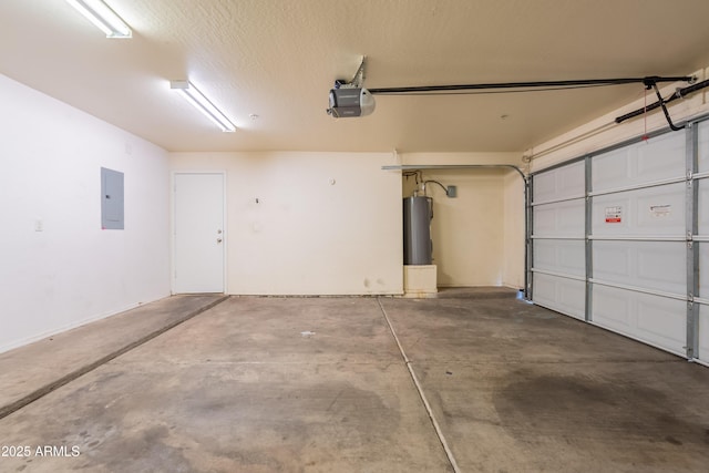 16021 N 30th St Unit 122, Phoenix, AZ 85032 - garage featuring electric water heater, a garage door opener, and electric panel
