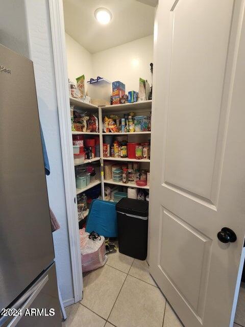 view of pantry