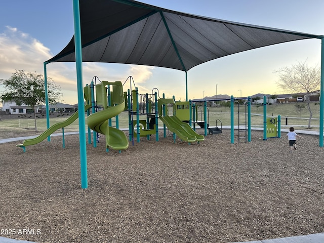 view of community playground