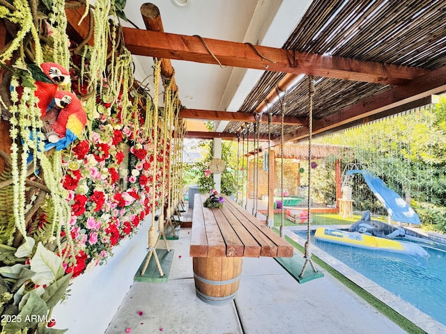 exterior space featuring a patio