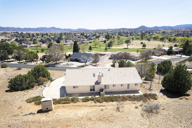 11430 E Manzanita Trl, Dewey, AZ 86327 - aerial perspective of suburban area with a mountain backdrop