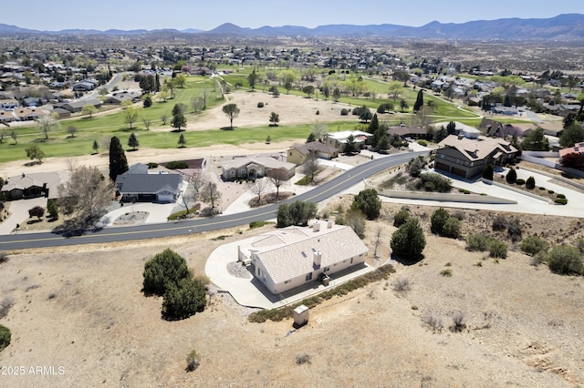 11430 E Manzanita Trl, Dewey, AZ 86327 - aerial perspective of suburban area with a mountainous background
