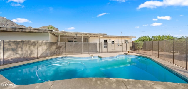 7012 N 22nd St, Phoenix, AZ 85020 - view of swimming pool with ceiling fan
