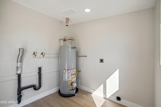 utilities featuring water heater