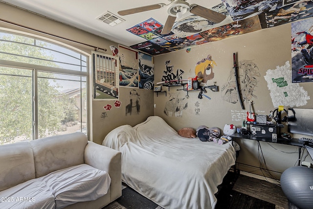 2125 W Central Ave, Coolidge, AZ 85128 - bedroom featuring a ceiling fan
