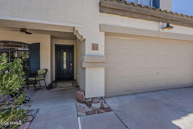 2125 W Central Ave, Coolidge, AZ 85128 - entrance to property featuring stucco siding and a garage