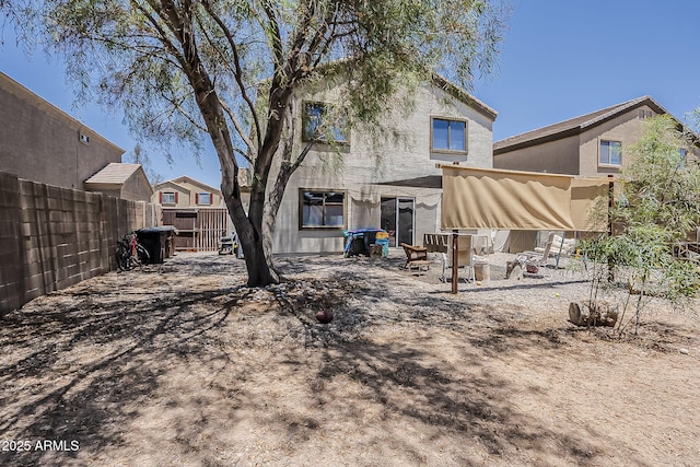 2125 W Central Ave, Coolidge, AZ 85128 - rear view of house featuring stucco siding