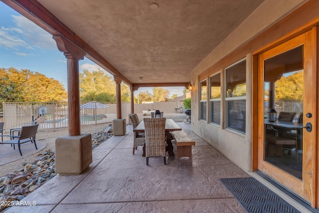 view of patio / terrace