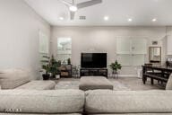 4855 E Shady Glen Ave, Scottsdale, AZ 85254 - living area featuring recessed lighting