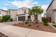 4855 E Shady Glen Ave, Scottsdale, AZ 85254 - view of front facade with driveway and an attached garage