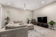 4855 E Shady Glen Ave, Scottsdale, AZ 85254 - living area with recessed lighting