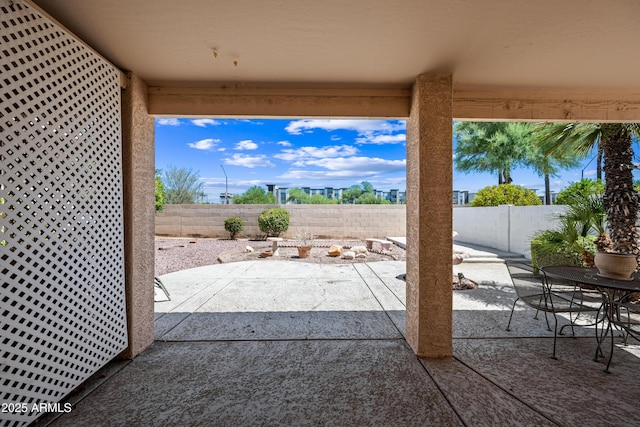 15194 W Vale Dr, Goodyear, AZ 85395 - fenced backyard featuring a patio area