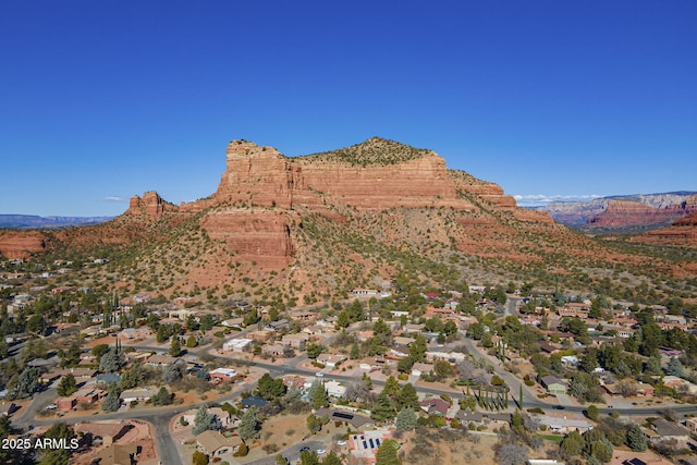 view of mountain feature