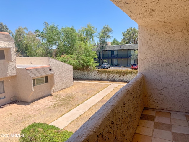 2155 W Farmdale Ave Unit 8, Mesa, AZ 85202 - view of patio / terrace with a balcony
