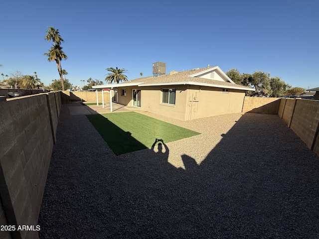 2429 E Alameda Dr, Tempe, AZ 85282 - back of house with a patio area and a fenced backyard