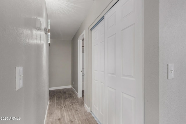 8720 W Willowbrook Dr, Peoria, AZ 85382 - hall with light wood-type flooring and baseboards