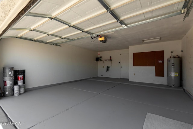 8720 W Willowbrook Dr, Peoria, AZ 85382 - garage with electric water heater and a garage door opener