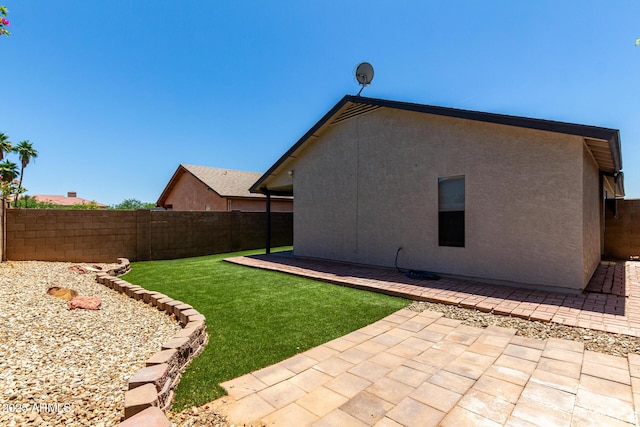 8720 W Willowbrook Dr, Peoria, AZ 85382 - fenced backyard featuring a patio area