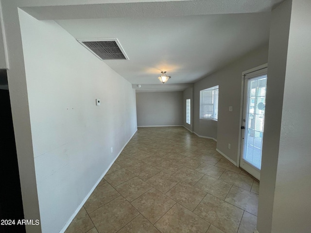 view of tiled empty room