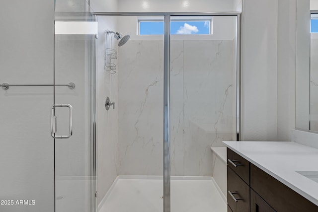 2968 E Tundra Ln, San Tan Valley, AZ 85143 - full bath with vanity and a stall shower