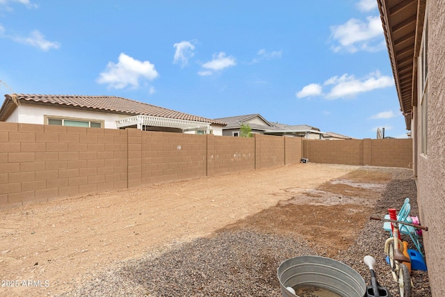 2968 E Tundra Ln, San Tan Valley, AZ 85143 - view of yard with a fenced backyard