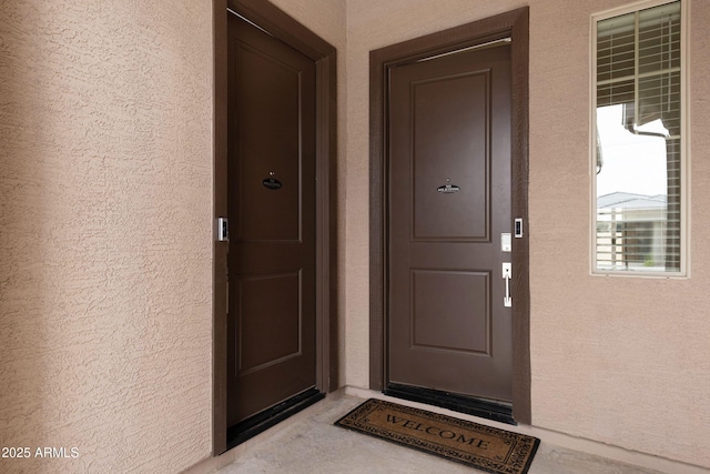 2968 E Tundra Ln, San Tan Valley, AZ 85143 - property entrance featuring stucco siding