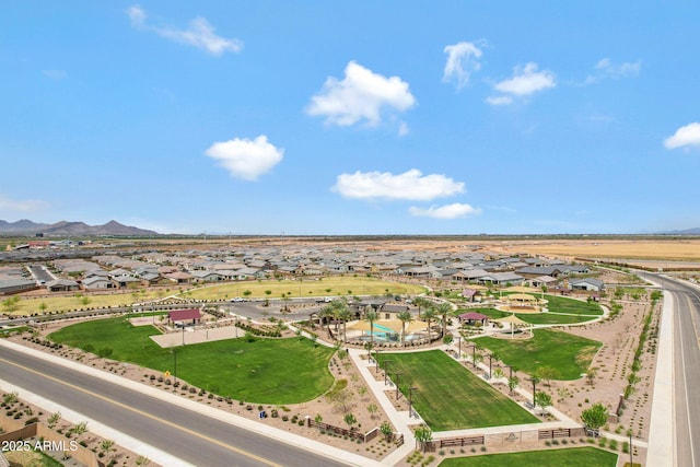 2968 E Tundra Ln, San Tan Valley, AZ 85143 - bird's eye view featuring a residential view and a mountain view