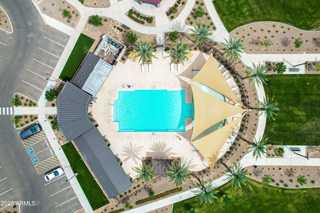 2968 E Tundra Ln, San Tan Valley, AZ 85143 - bird's eye view