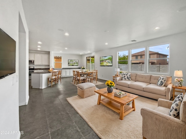 view of living room