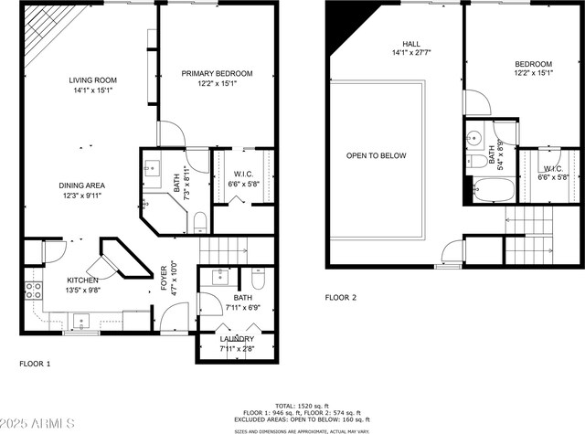 16616 E Palisades Blvd Unit 109, Fountain Hills, AZ 85268 - floor plan / room layout