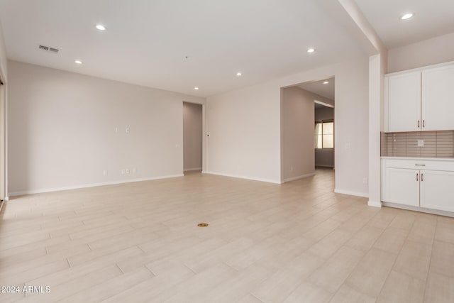 view of unfurnished living room