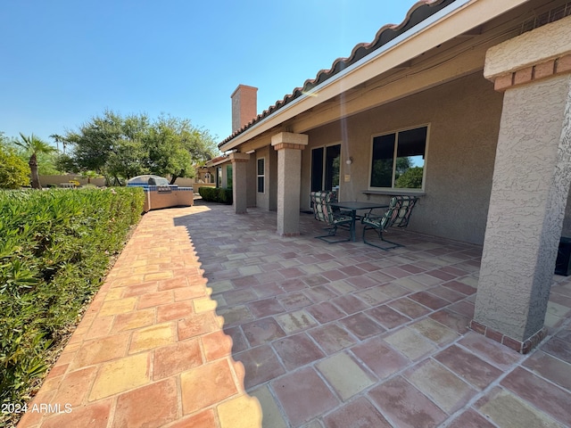 view of patio