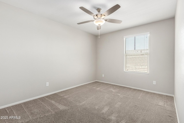 5113 E Greenway St E, Mesa, AZ 85205 - carpeted spare room featuring ceiling fan and baseboards