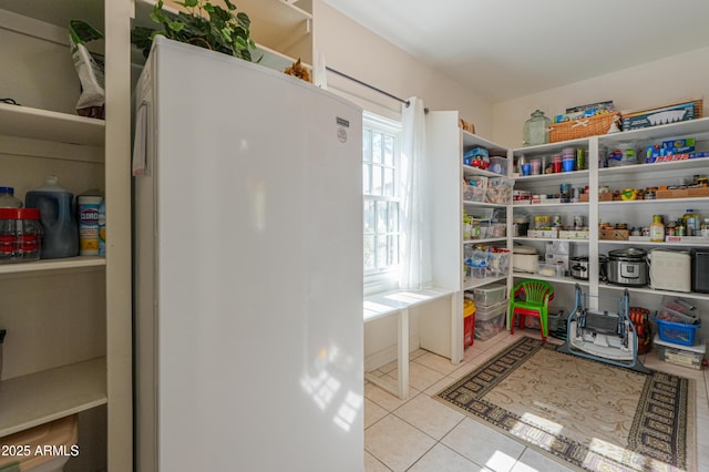 view of pantry