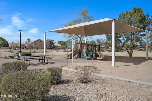 view of community playground