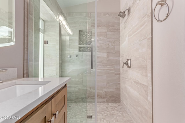 24813 N 55th Dr, Glendale, AZ 85310 - full bath featuring vanity and a stall shower