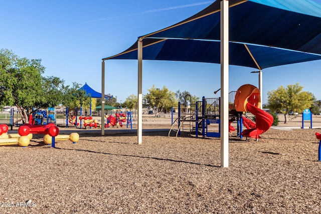 view of communal playground