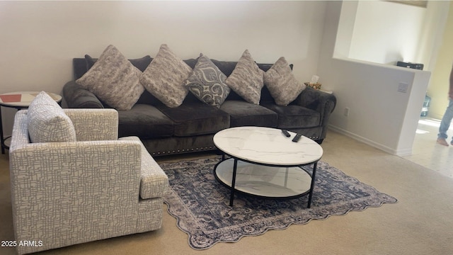 1869 E Birch St, Casa Grande, AZ 85122 - living room featuring carpet flooring and baseboards