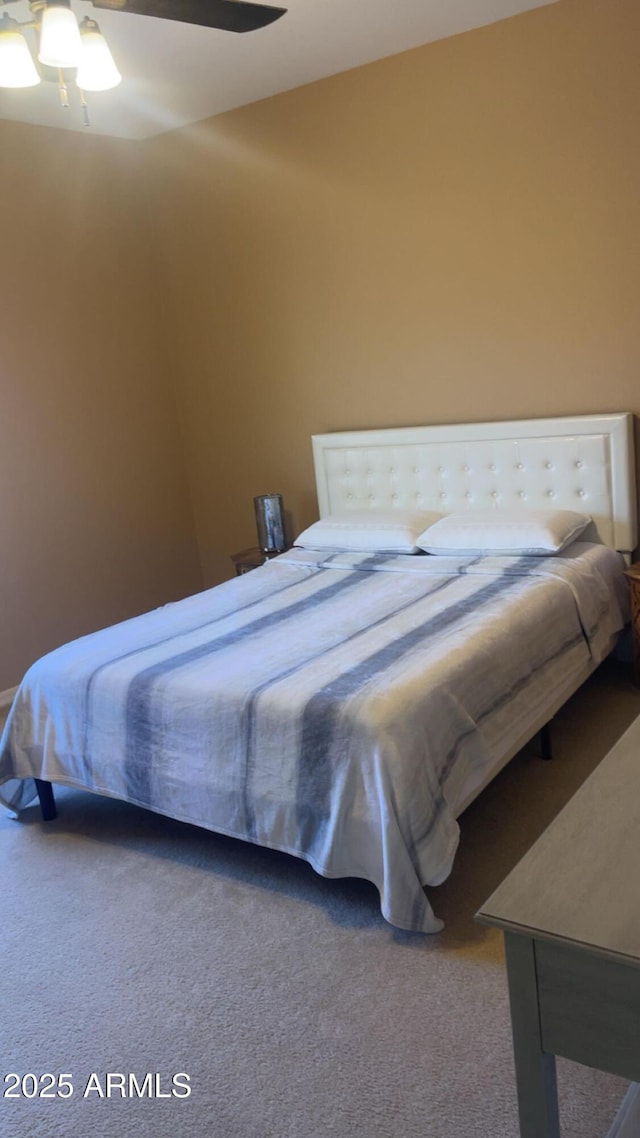 1869 E Birch St, Casa Grande, AZ 85122 - carpeted bedroom with a ceiling fan
