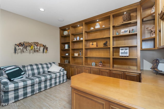 3507 N Snead Dr, Goodyear, AZ 85395 - home office with light wood-style floors